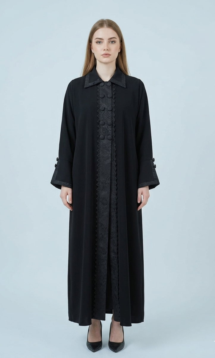 ASLT1120 The Heritage Coat Abaya